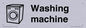 Dementia washing machine sign